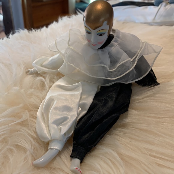 Vintage pierrot porcelain doll #1651 - Picture 9 of 9